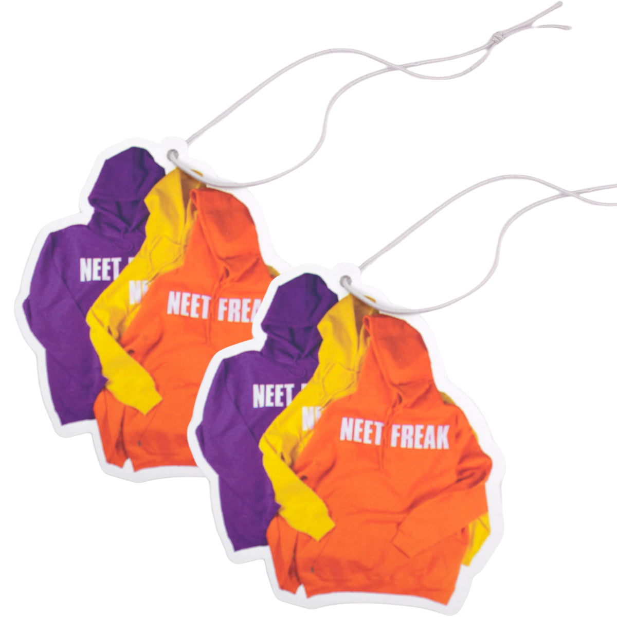 2 Pack Neet Freak Car Air Freshener (Black ice smell) Neet Freak