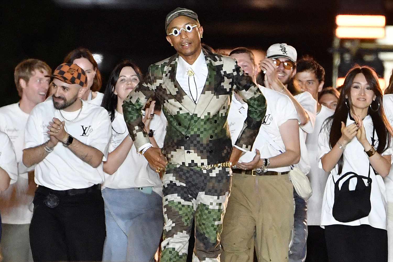 Pharrell Williams Presents His First Collection for Louis Vuitton