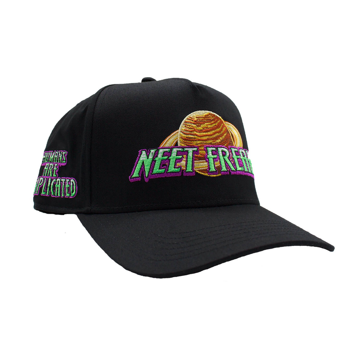 Out of this World Black Trucker Hat