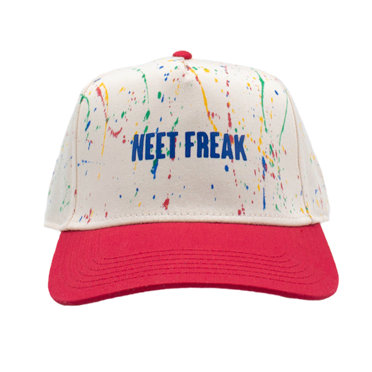 Paint Splatter Snapback Hat