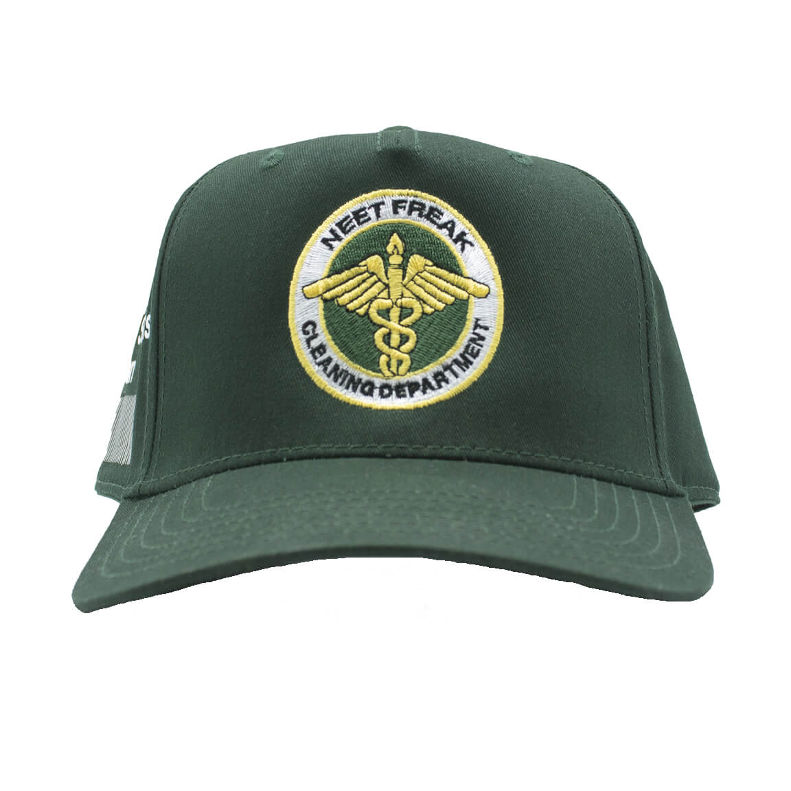 Dark Green Snapback Hat