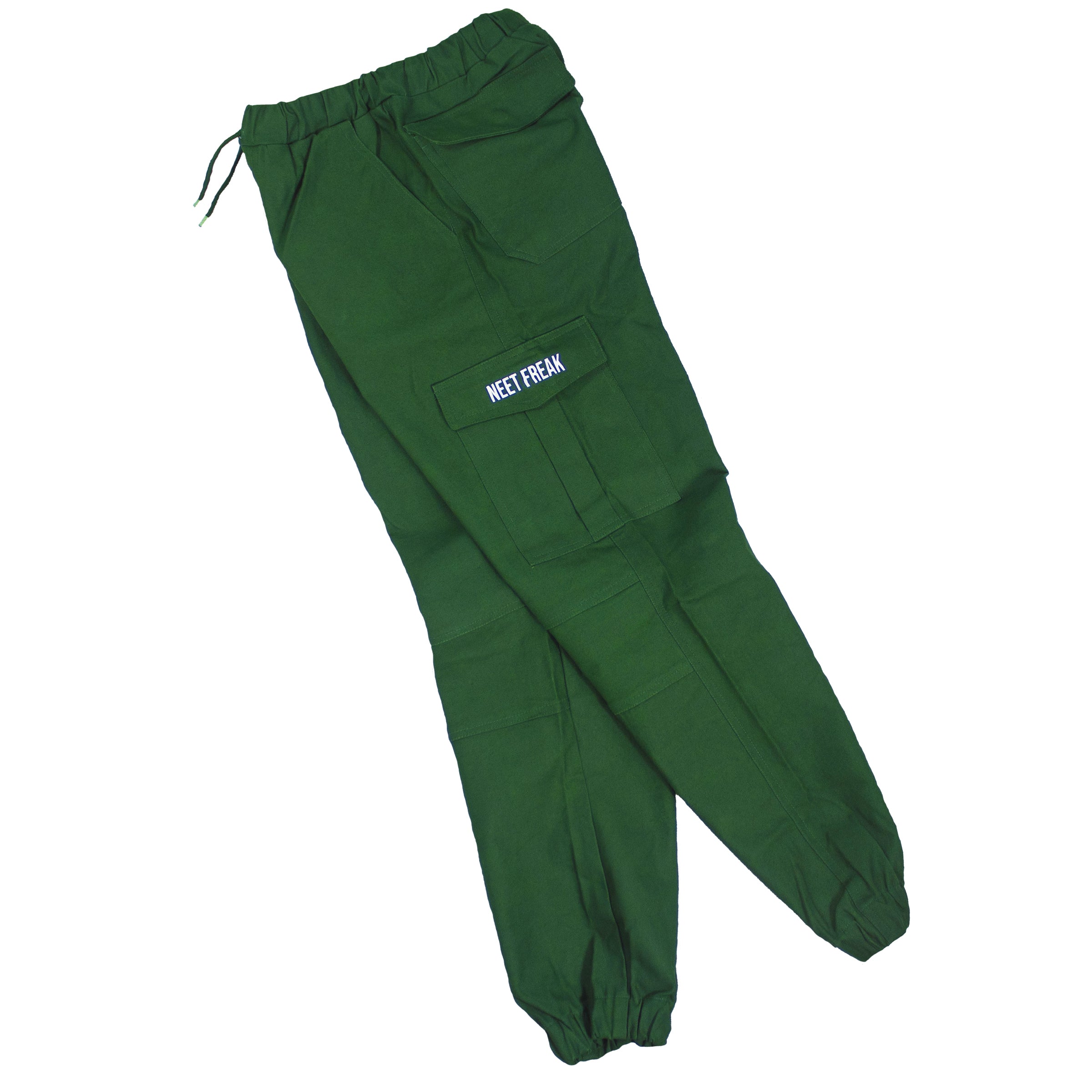 Neet Freak Cargo Pants (Olive Green)