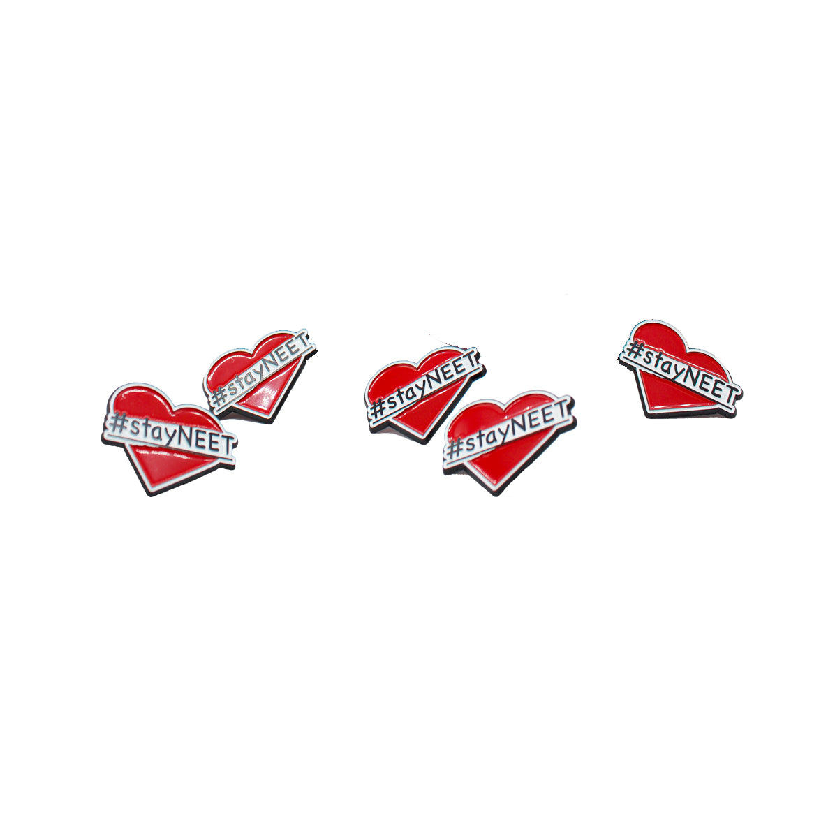 heart pins