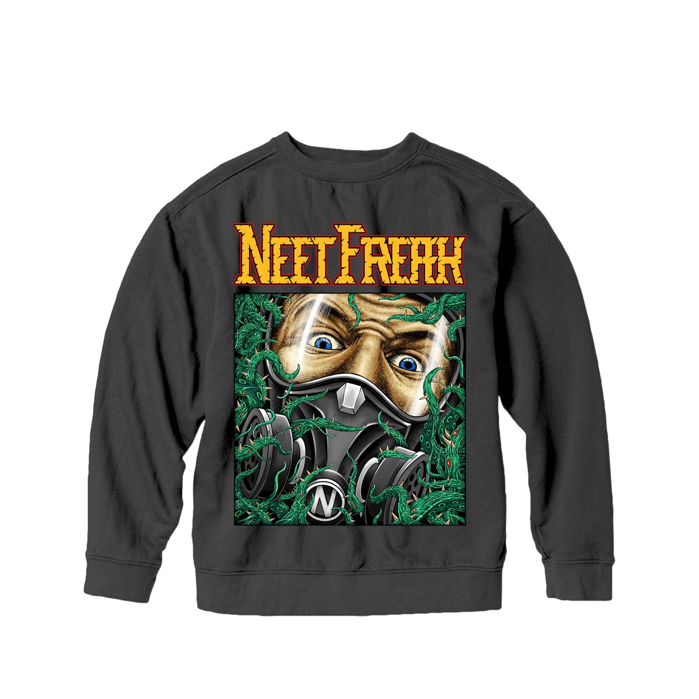 Mask on Crewneck Men's Crewneck Sweatshirt | Neet freak Clothing ...