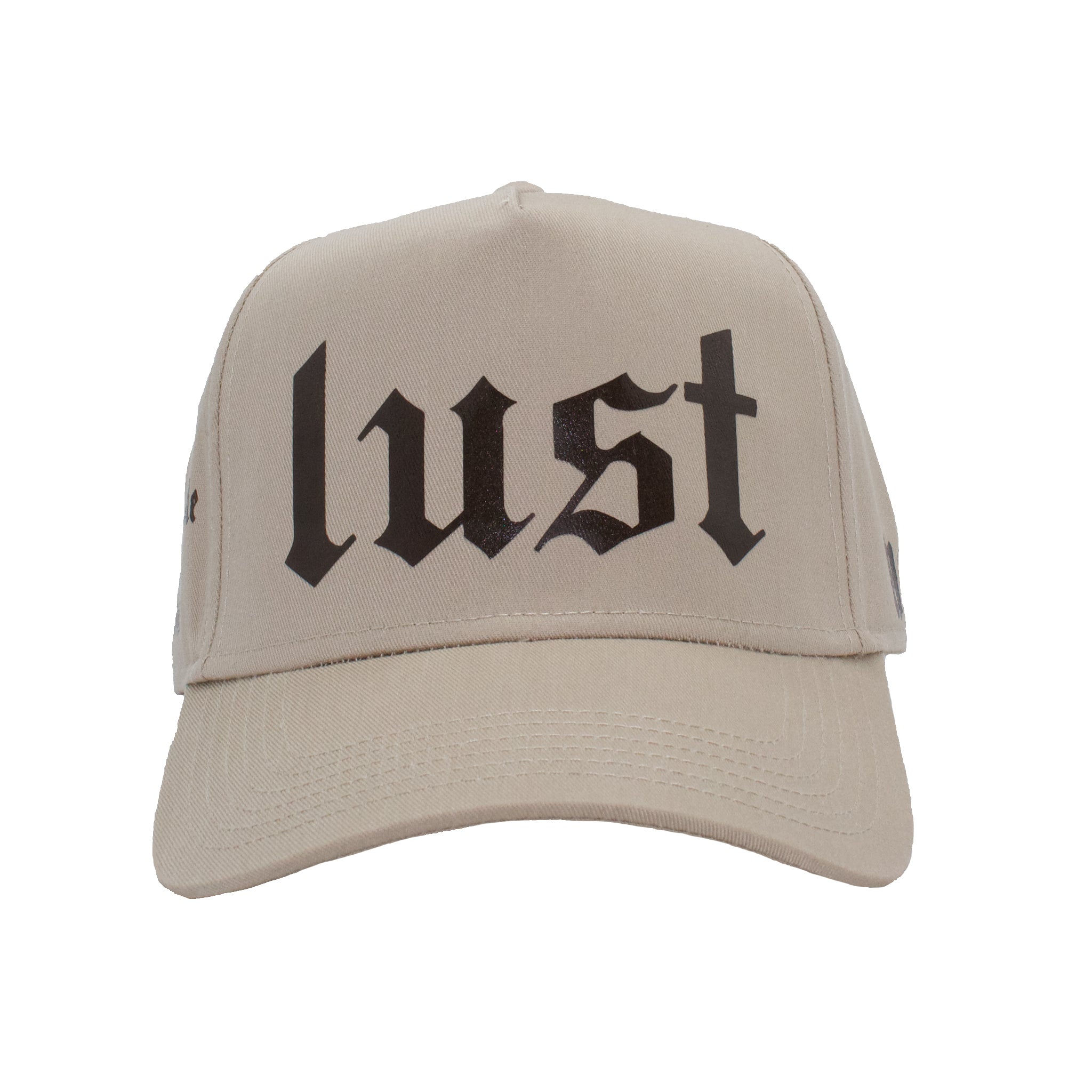 Lust Trucker Hat Tan & Brown