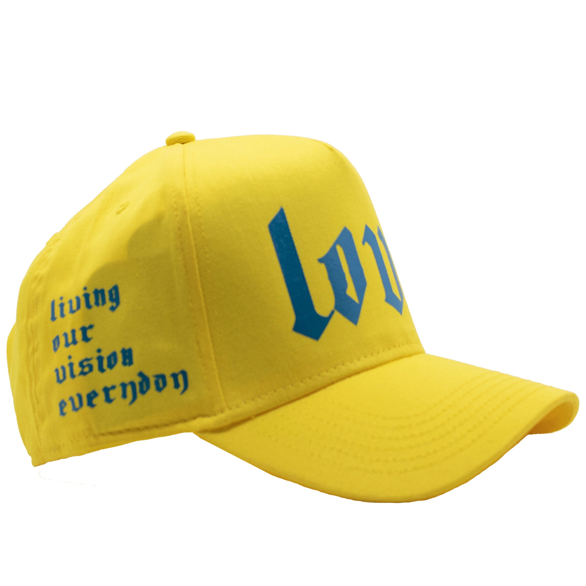 LOVE Yellow Trucker Hat